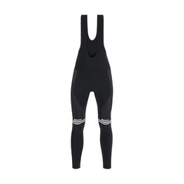 SANTINI Pantaloni de ciclism lungi cu bretele - TREK 19 PRIME WINTER - negru