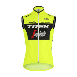 SANTINI Vestă de ciclism - TREK 2019 LIGHT WIND - galben/negru