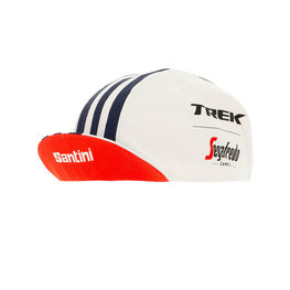 SANTINI Șapcă de ciclism - TREK SEGAFREDO 2020 - alb/albastru