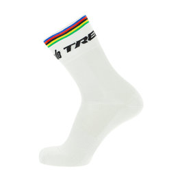 SANTINI Șosete clasice de ciclism - TREK SEGAFREDO 2020 - alb