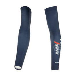 SANTINI Încălzitoare de braț pentru ciclism - TREK SEGAFREDO 2020 - albastru