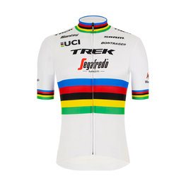 SANTINI Tricou de ciclism cu mânecă scurtă - TREK SEGAFREDO 2020 - alb
