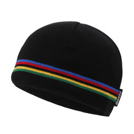 SANTINI Șapcă de ciclism - UCI RAINBOW - negru