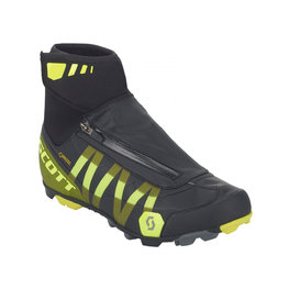 SCOTT Pantofi de ciclism - MTB HEATER GORE-TEX - galben/negru
