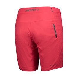 SCOTT Pantaloni scurți de ciclism fără bretele - ENDURANCE LS/F. LADY - roz