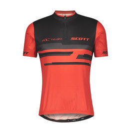 SCOTT Tricou de ciclism cu mânecă scurtă - RC TEAM 20 MTB - roșu/gri