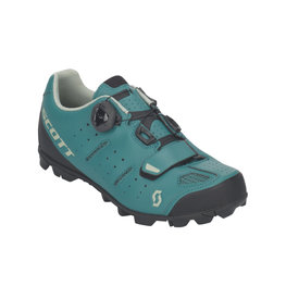 SCOTT Pantofi de ciclism - MTB ELITE BOA LADY - negru/verde