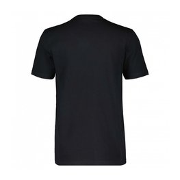 SCOTT Tricou de ciclism cu mânecă scurtă - ICON SS - negru/alb