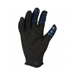 SCOTT Mănuși cu degete lungi de ciclism - TRACTION LF - portocaliu/albastru