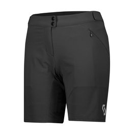 SCOTT Pantaloni scurți de ciclism fără bretele - ENDURANCE LS/FIT W/PAD - negru