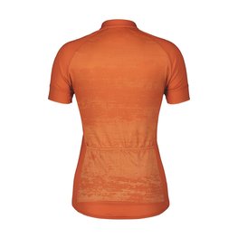 SCOTT Tricou de ciclism cu mânecă scurtă - ENDURANCE 30 - portocaliu