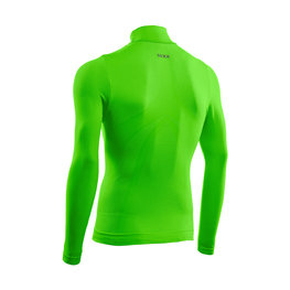 SIX2 Tricou de ciclism cu mânecă lungă - TS3 C - verde