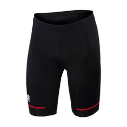 SPORTFUL Pantaloni scurți de ciclism fără bretele - GIRO 2.0 - negru/roșu