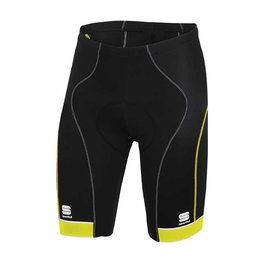 SPORTFUL Pantaloni scurți de ciclism fără bretele - GIRO 2.0 - galben/negru