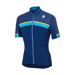 SPORTFUL Tricou de ciclism cu mânecă scurtă - PISTA - albastru