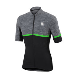 SPORTFUL Tricou de ciclism cu mânecă scurtă - GIARA - gri/verde/negru