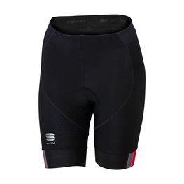 SPORTFUL Pantaloni scurți de ciclism fără bretele - BODYFIT PRO LADY - negru