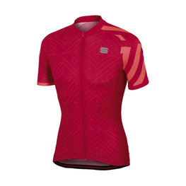 SPORTFUL Tricou de ciclism cu mânecă scurtă - PRISM - roz
