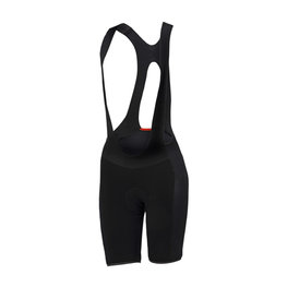 SPORTFUL Pantaloni scurți de ciclism cu bretele - TOTAL COMFORT LADY - negru
