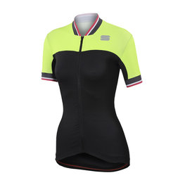 SPORTFUL Tricoul de ciclism fără mâneci - GRACE LADY - galben/negru