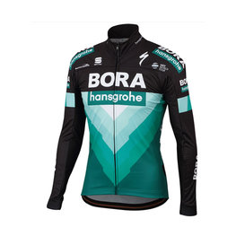 SPORTFUL Jachetă termoizolantă de ciclism - BORA 2019 PARTIAL - negru/verde