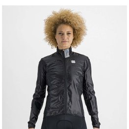 SPORTFUL Jachetă rezistentă la vânt de ciclism - HOT PACK EASYLIGHT W - negru