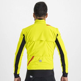 SPORTFUL Jachetă termoizolantă de ciclism - FIANDRE WARM - galben