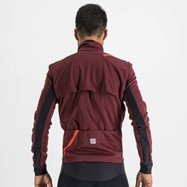 SPORTFUL Jachetă termoizolantă de ciclism - FIANDRE WARM - bordo
