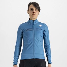 SPORTFUL Jachetă termoizolantă de ciclism - TEMPO W LADY - albastru
