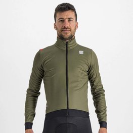 SPORTFUL Jachetă rezistentă la vânt de ciclism - FIANDRE PRO MEDIUM - verde/negru