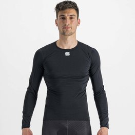 SPORTFUL Tricou de ciclism cu mânecă lungă - MIDWEIGHT LAYER - negru