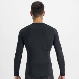 SPORTFUL Tricou de ciclism cu mânecă lungă - MIDWEIGHT LAYER - negru