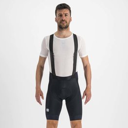 SPORTFUL Pantaloni scurți de ciclism cu bretele - BODYFIT PRO LTD - negru