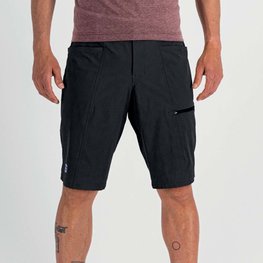 SPORTFUL Pantaloni scurți de ciclism fără bretele - GIARA - negru