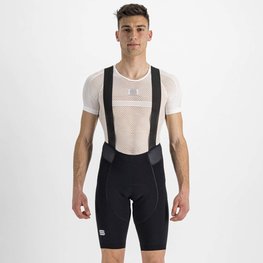 SPORTFUL Pantaloni scurți de ciclism cu bretele - TOTAL COMFORT - negru