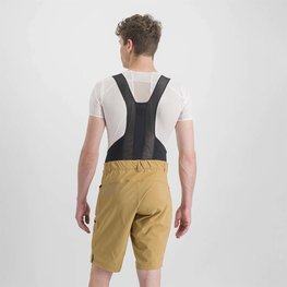 SPORTFUL Pantaloni scurți de ciclism fără bretele - GIARA - maro