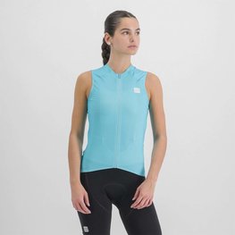 SPORTFUL Tricoul de ciclism fără mâneci - MATCHY LADY - albastru deschis