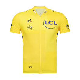 Tricou de ciclism cu mânecă scurtă - TOUR DE FRANCE 2018 - galben