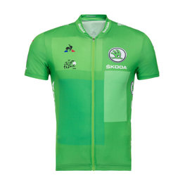 Tricou de ciclism cu mânecă scurtă - TOUR DE FRANCE 2018 - verde