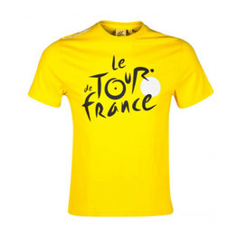 TDF Tricou de ciclism cu mânecă scurtă - - yellow - galben