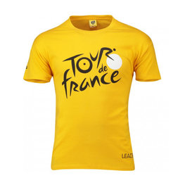 TDF Tricou de ciclism cu mânecă scurtă - TDF LEADER JAUNE '21 - galben