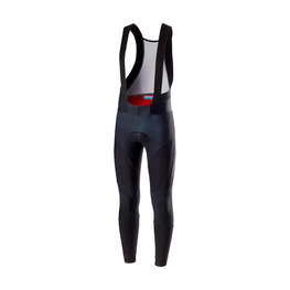 CASTELLI Pantaloni de ciclism lungi cu bretele - TEAM SKY 2019 WINTER - negru
