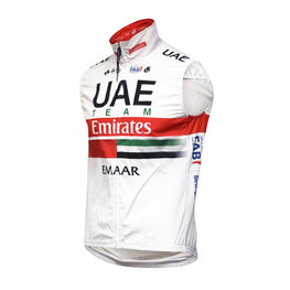 Vestă de ciclism - UAE 2019  - alb