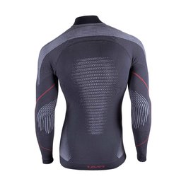 UYN Tricou de ciclism cu mânecă lungă - EVOLUTYON - negru/gri