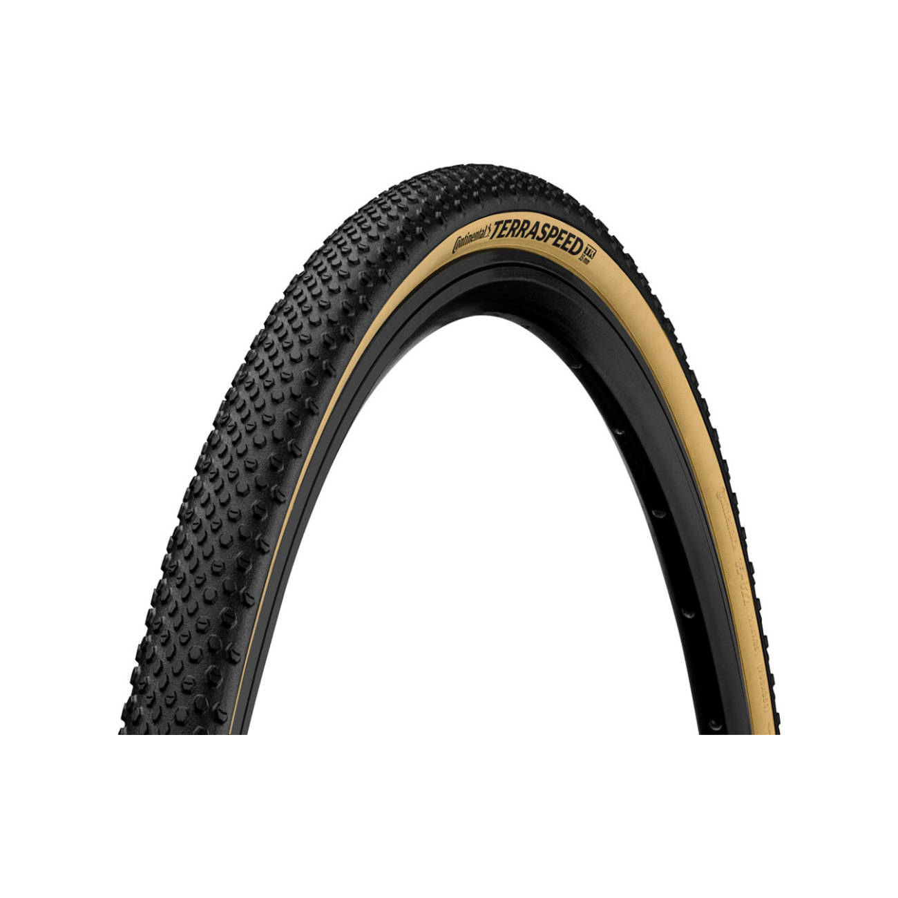 CONTINENTAL anvelopă - TERRA SPEED 27.5x1.50 - negru/bej