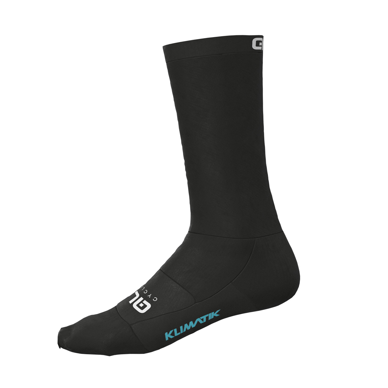 ALÉ TEAM KLIMATIK H22 șosete - black/white unisex alb/negru 36-39