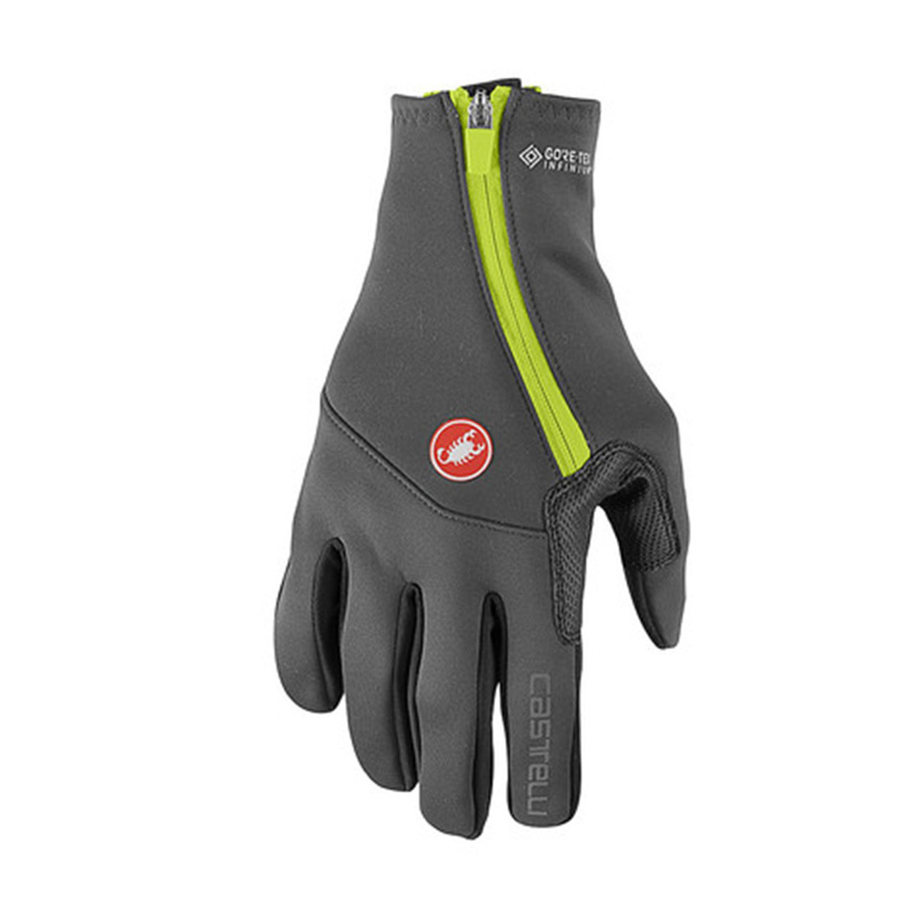 CASTELLI MORTIROLO WINTER mănuși - dark gray unisex negru L
