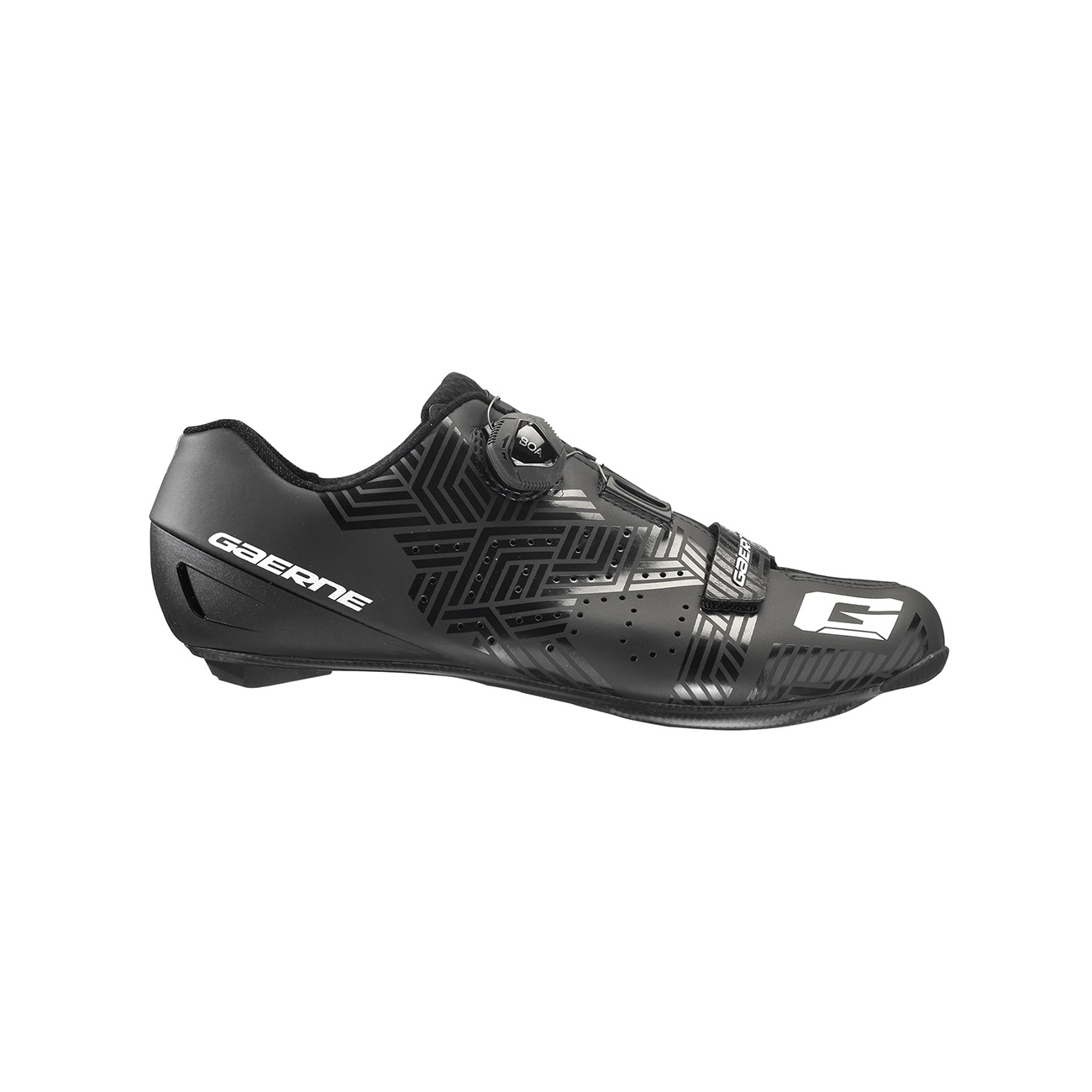 Gaerne CARBON VOLATA pantofi pentru ciclism - matt black negru 44,5