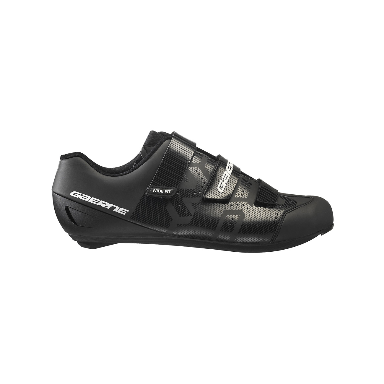 Gaerne RECORD WIDE pantofi pentru ciclism - matt black negru 46
