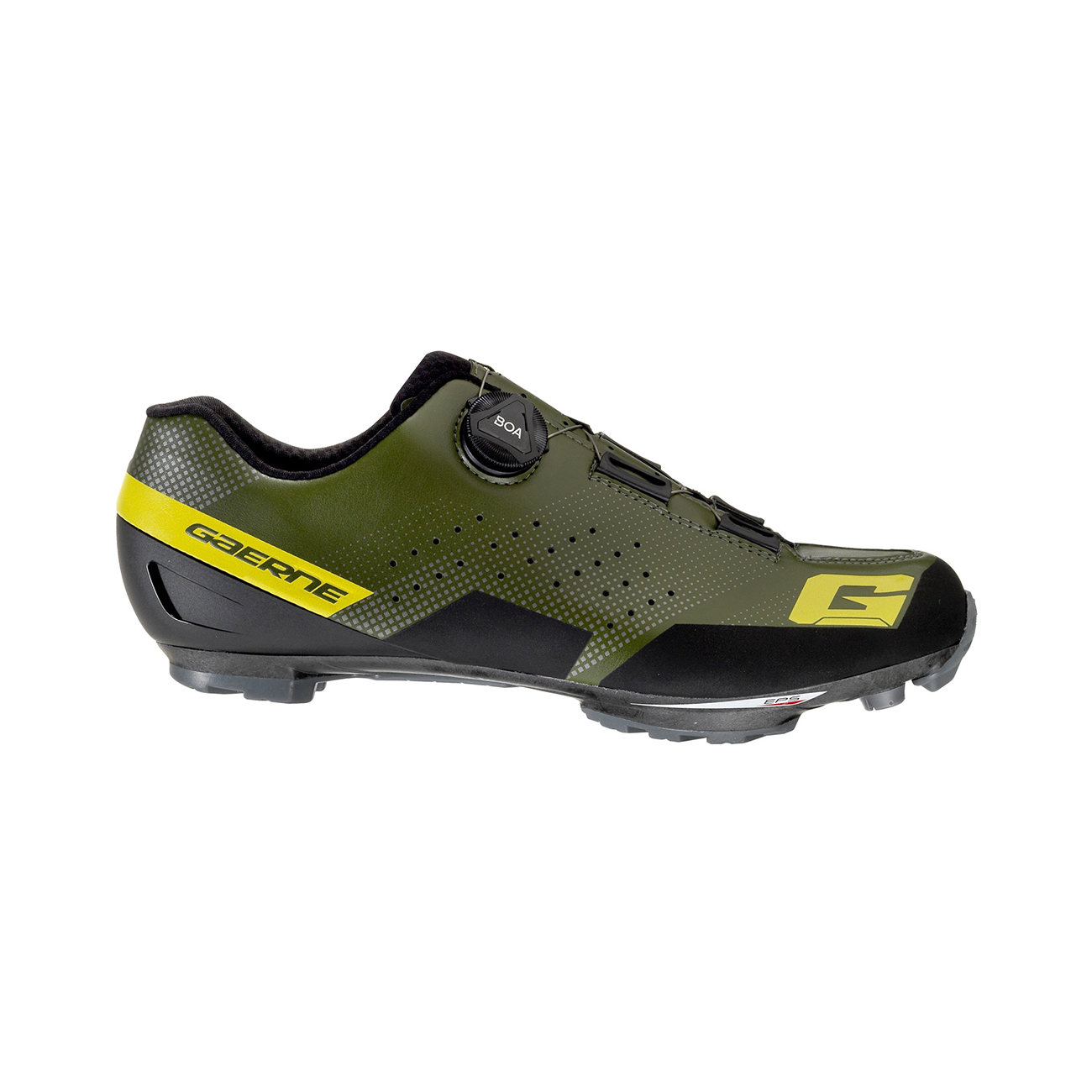Gaerne HURRICANE MTB pantofi pentru ciclism - forest green verde/negru 43